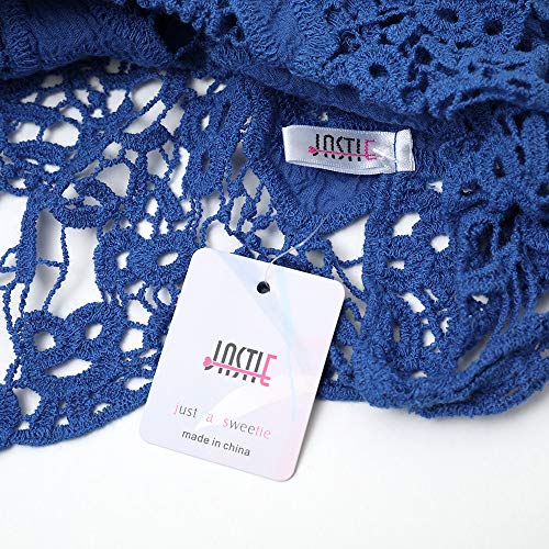 Image of JASTIE Women Open Stitch Cardigan Boho Sleeveless Hippie Summer Hollow Out Solid Crochet Vest