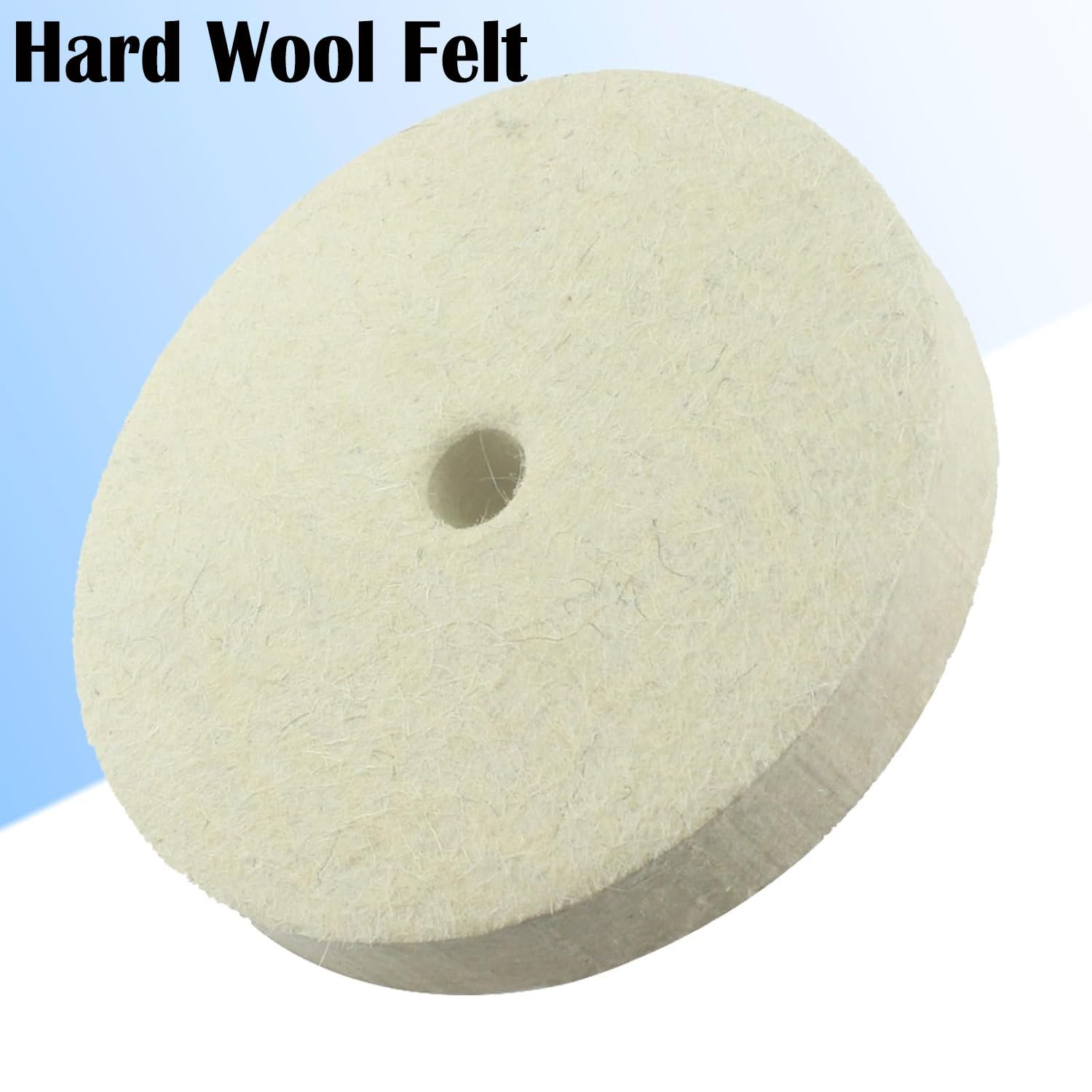 Snapklik.com : Luo Ke 6 Wool Felt Buffing Wheel - 1/2 Arbor Hard Felt ...