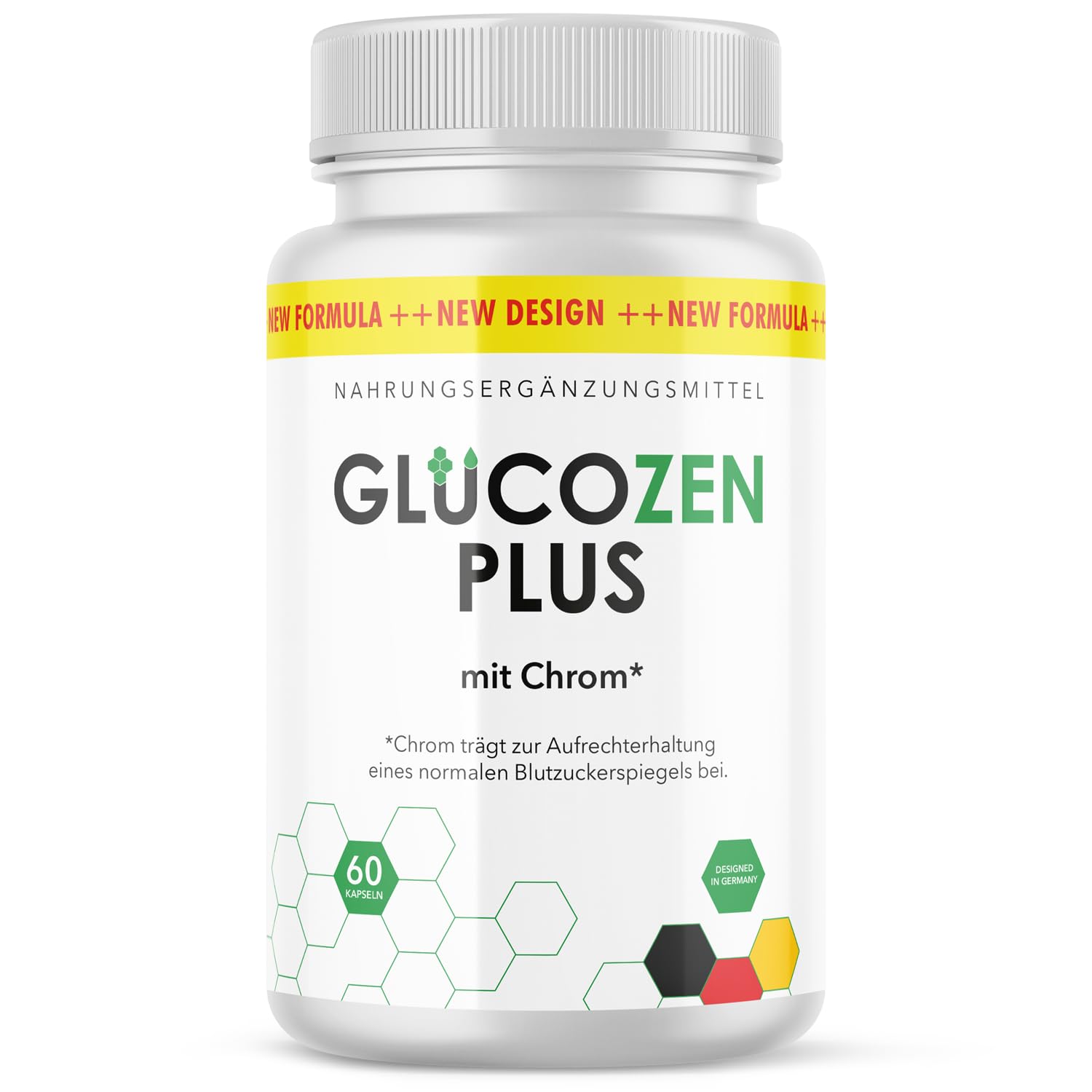 Glucozen Plus Cápsulas | combinación de ingredientes cuidadosamente seleccionados | fácil de usar | contenido 60 cápsulas