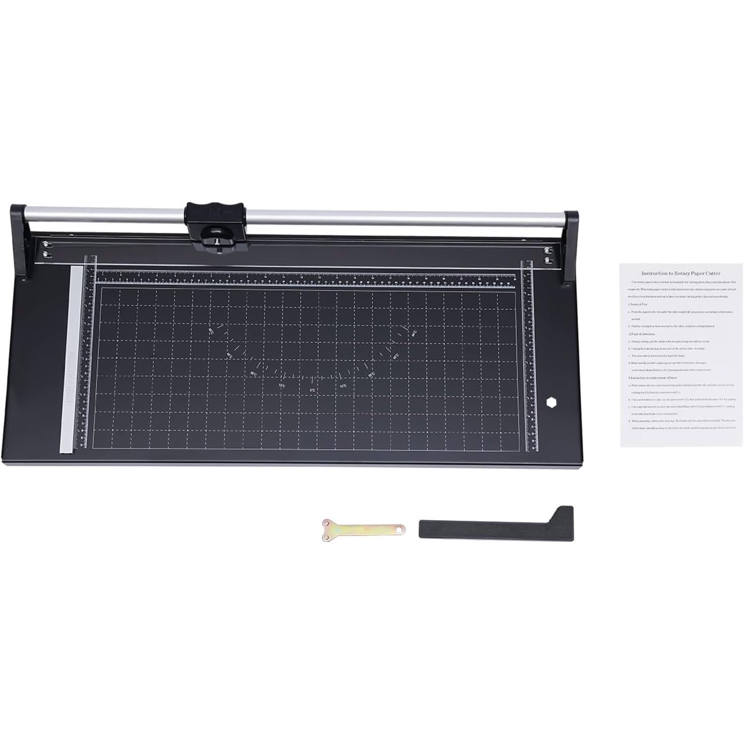 Taglierina rotativa per taglio di precisione di carta fotografica, pellicola, carta artistica, carta da ufficio, plastica sottile, PVC, ideale per uso commerciale