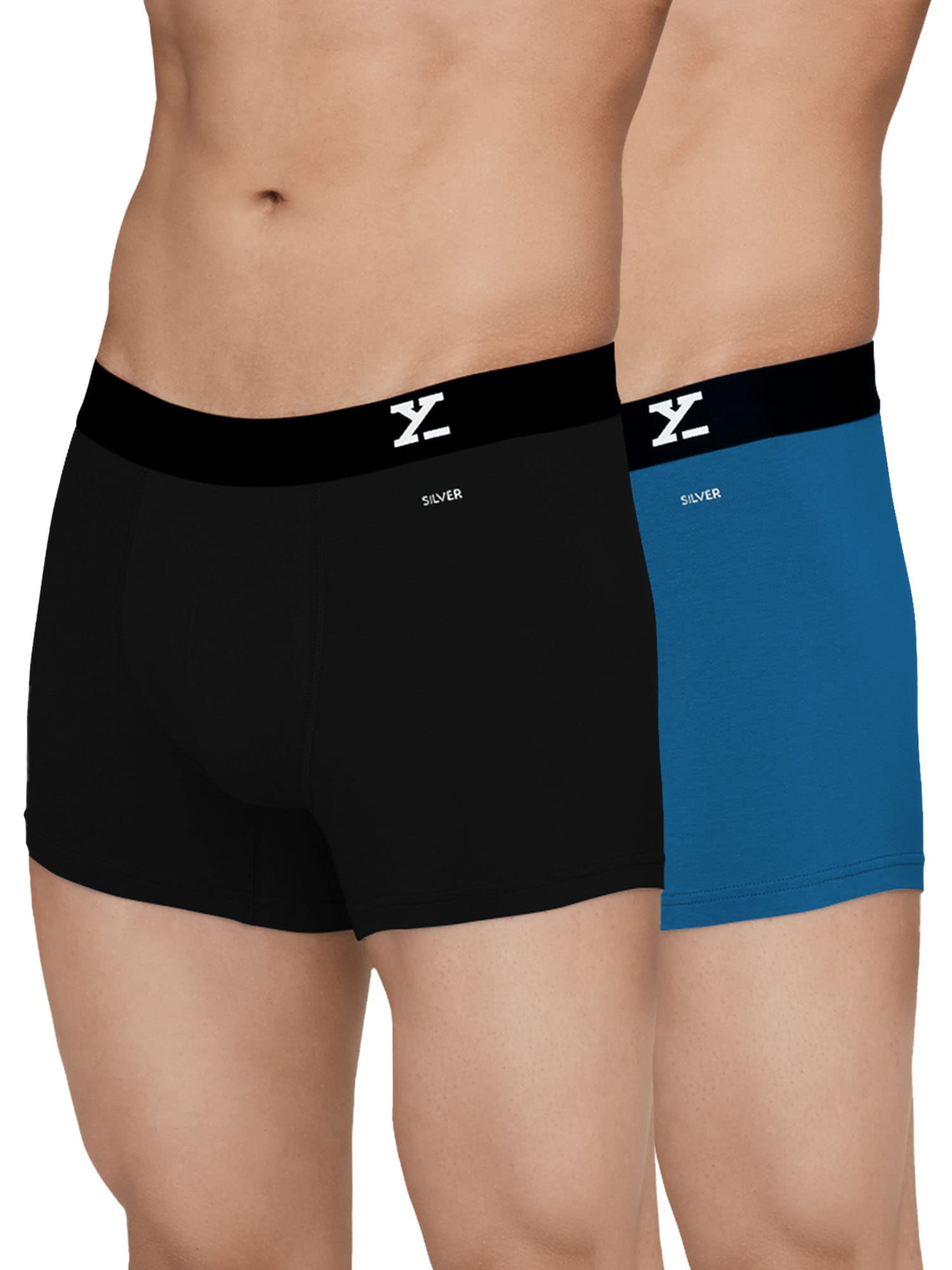 XYXX Cotton Regular Solid (Pack of 2) (Aero Trunks for Men Combo_Black + Brilliant Blue_L) (B0B5GZ1BD1) Amazon Price History, Amazon Price Tracker