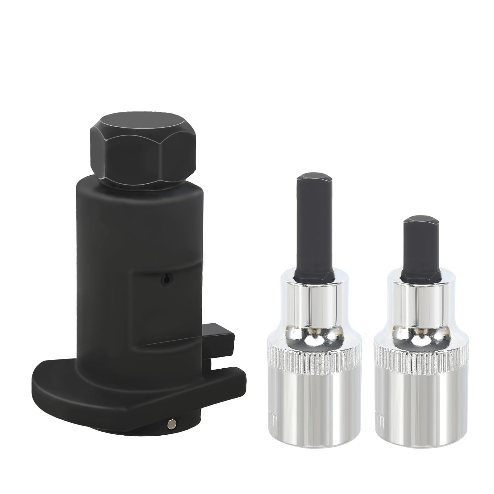 Hydraulic Shock Absorber Removal Tool, 3pcs Universal Claw Ball Head Suspension Separator, Suspension Strut Spreader Tool Shock Absorber Disassembly Tool Strut Leg Pry Socket Strut Nut Tool Black