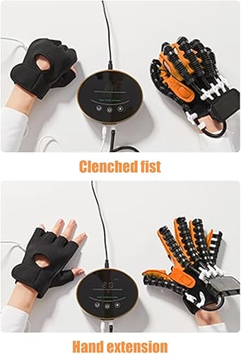 Miniatura 6 de Rehabilitation Robot Gloves, Hemiplegia Finger Rehabilitation Training Equipment, Stroke Hand Splint, for Hand Function Recovery