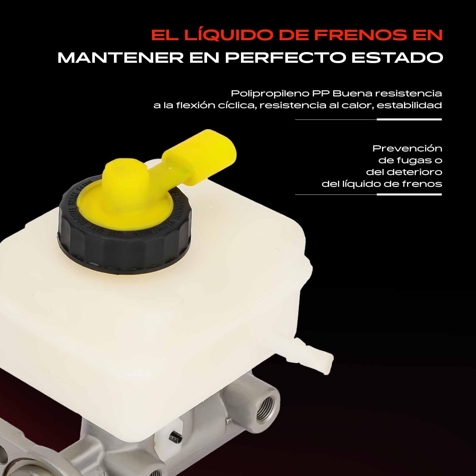 Frankberg Bomba de freno Cilindro de freno Compatible con Golf IV 1J1 1.4L Golf IV 1J1 1.6L Golf IV 1J1 1.9L A3 8L1 1.6L Golf IV Variante 1J5 1.6L Replace# 1J1-614-019