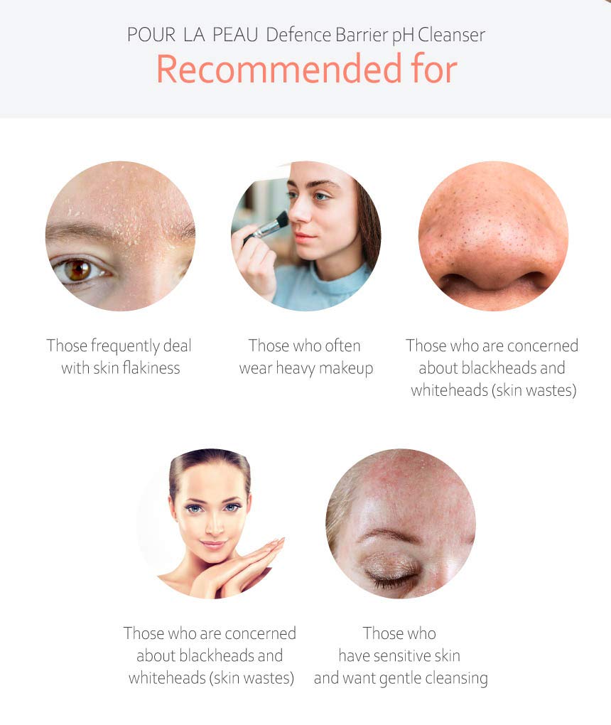 pour LA PEAU Defence Barrier pH Cleanser Foam Cleansing 120ml / 4.05oz - Image 9