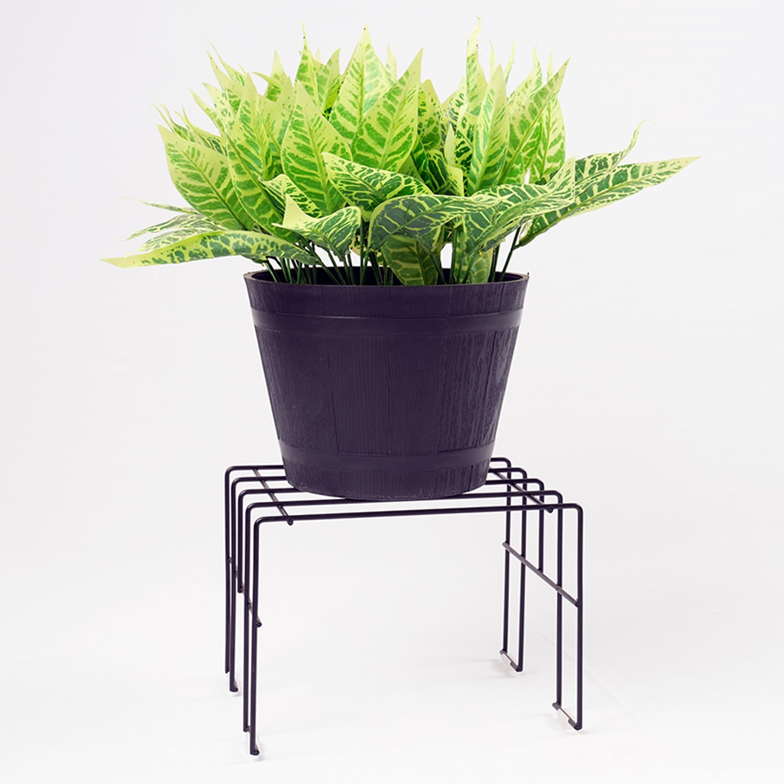 Meshable Moso Plant Stand - Stylish Balcony Display -2