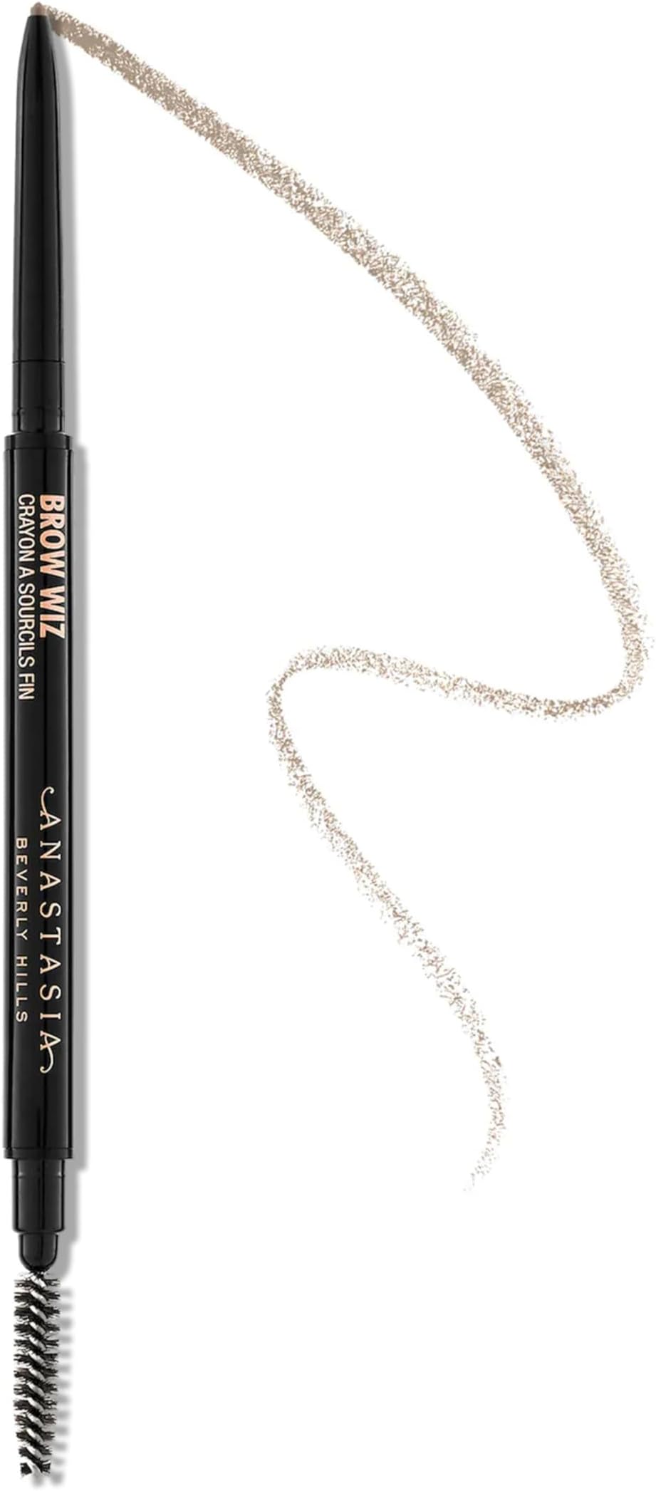 Anastasia Beverly Hills Brow Wiz - Ultra-Slim Retractable Eyebrow Pencil for Hair-Like Strokes, Natural Precision Definition, Longwear Waterproof Smudge-Proof for Filling & Shaping Brows