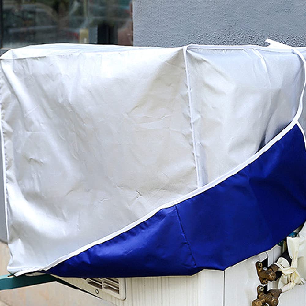 Copertura Impermeabile Per Condizionatore Esterno - Antipolvere, Anti-Neve, Riflettente, Con Cinghie, Taglie S-XXL