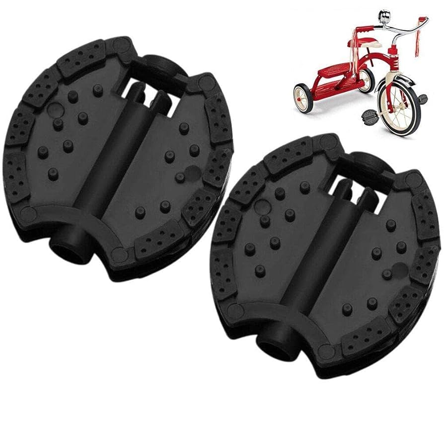 PAIR CHILDREN'S KIDDIES 1/2" BIKE PEDALS NON-SLIP SUIT OPC ONE PIECE CRANK PINK
