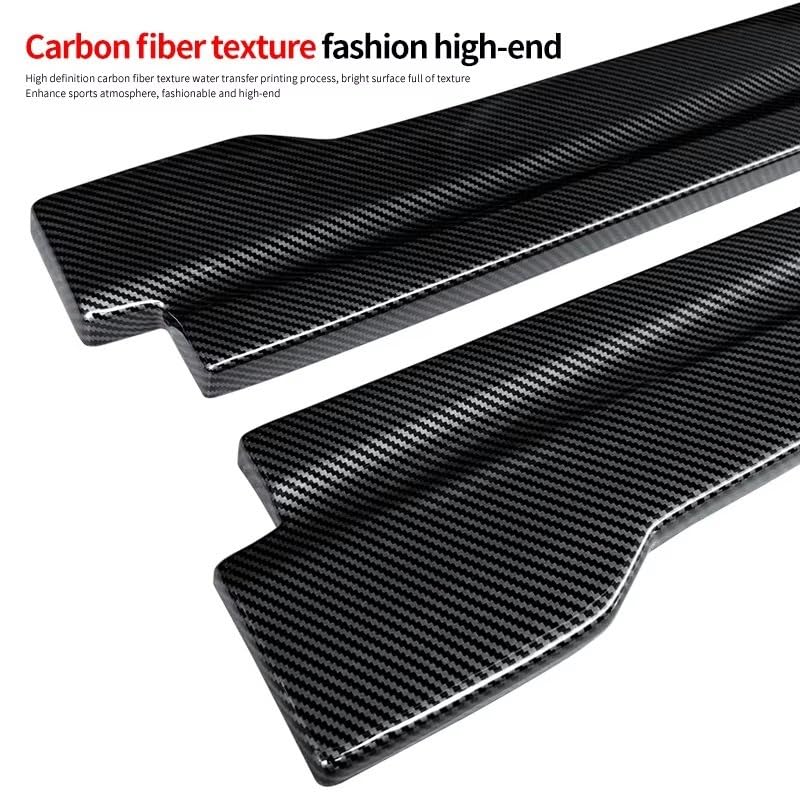 Falda lateral para Mazda 6 2004-2015: extensión negro mate automotriz 6