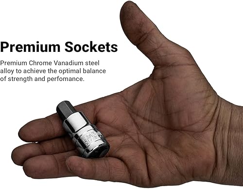 Miniatura 3 de Capri Tools 30500-7HSL Juego de llaves hexagonales largas, SAE, serie avanzada, 7 piezas