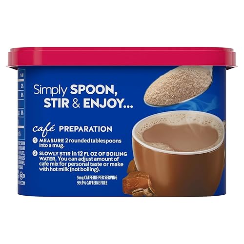 Vista 49 de Maxwell House International - Mezcla de café instantáneo de vainilla y caramelo con un estilo de cafetería (recipiente de 8.7 onzas)