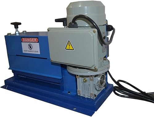 Miniatura 4 de TECHTONGDA Máquina peladora de cables de cobre, pelacables de cobre, máquina peladora de cables de 110 V, herramienta automática de pelado de