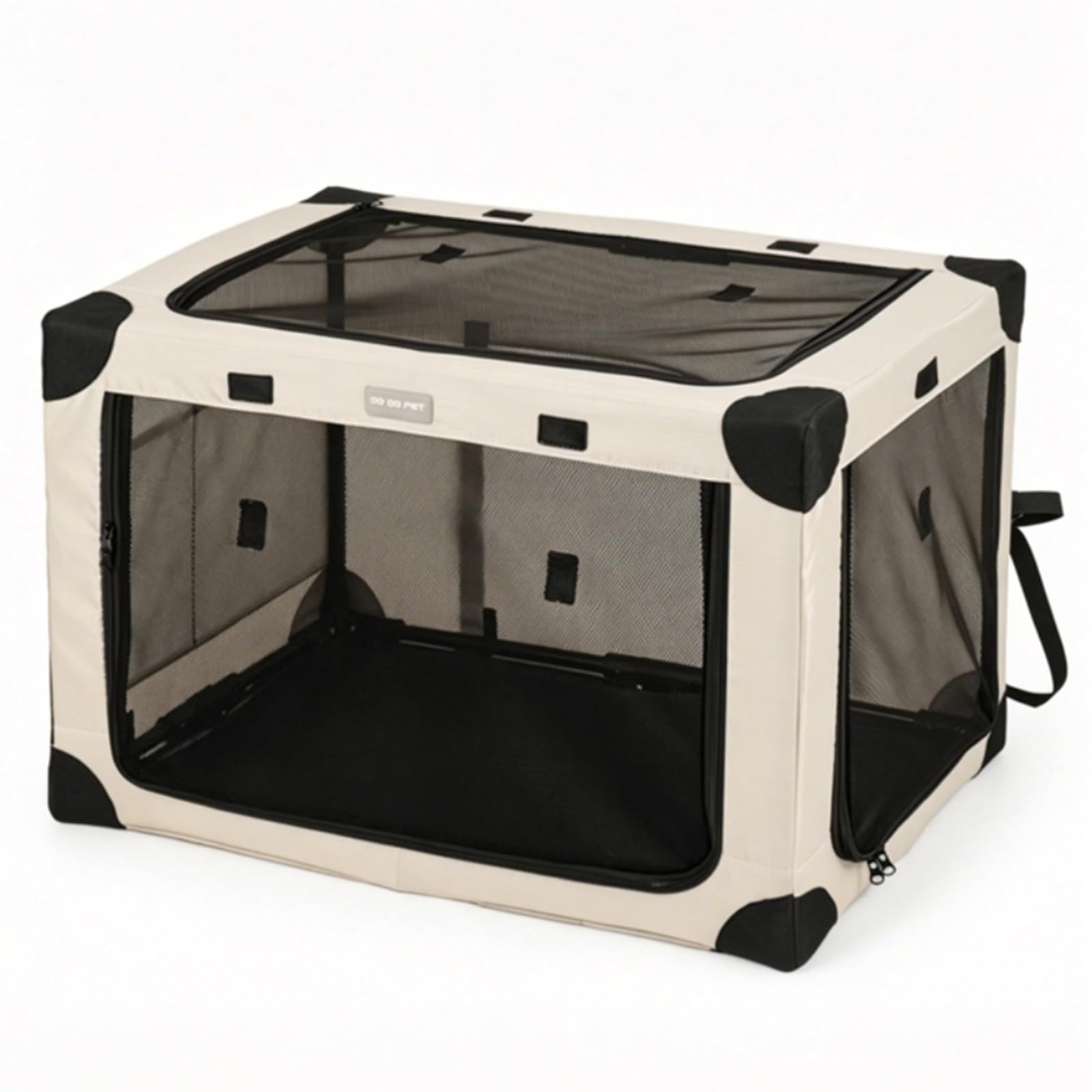 Cage pour chien de voiture pliable pour calmer l'anxiété en voyage