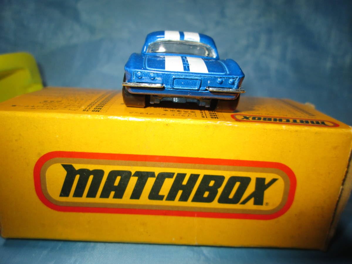 マッチボックス　1962　シボレー コルベット マカオ製 Amazon.co.jp: マッチボックス MATCHBOX No.MB-42 62年式コルベット