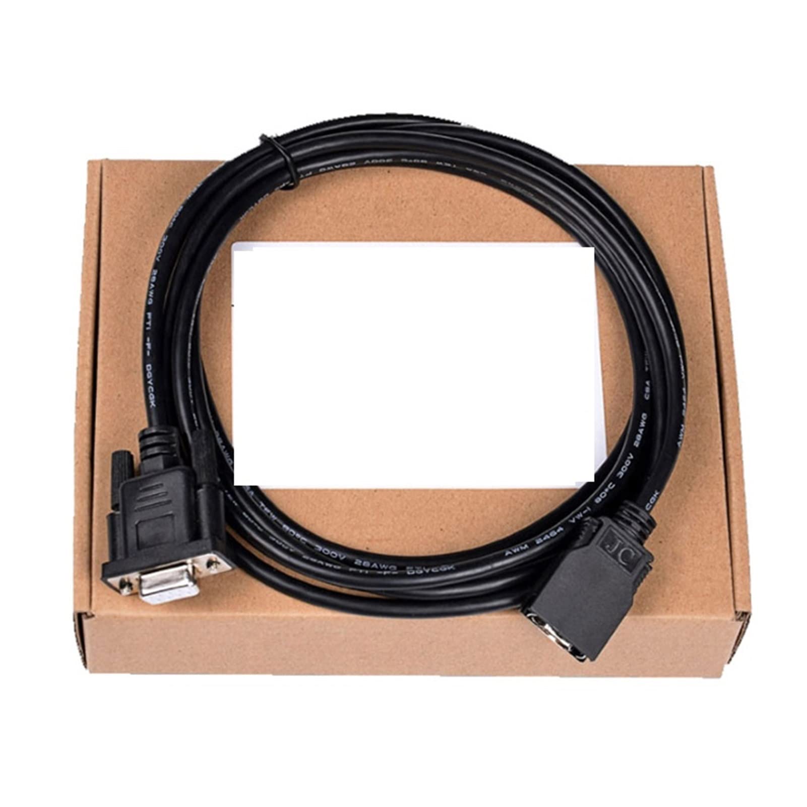 CS1W-CN226 Compatible for Omron CS CJ CQM1H CPM2CPLC Cable de programación RS232 Puerto de la Serie Cable USB (Color : CS1W-CN226)