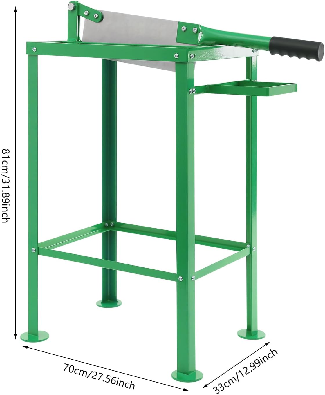 DYRABREST Manual Coconut Cutter Machine, Heavy-Duty Green Coconut Opener Tool with Lever Action, Safe Stable Floor Standing Cracker for Home, Restaurant, Juice Shop