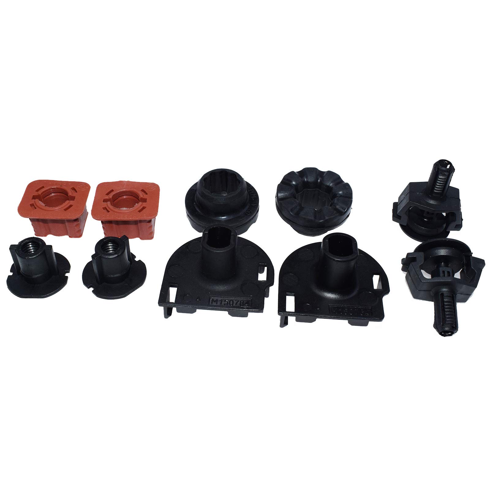 Kit di montaggio staffa radiatore superiore adatto per Mercedes W117 W156 W167 W169 W172 W176 W204 W205 W211 2115040059, 1695040114, 2045040514, 2035040014, 2035040014. 2