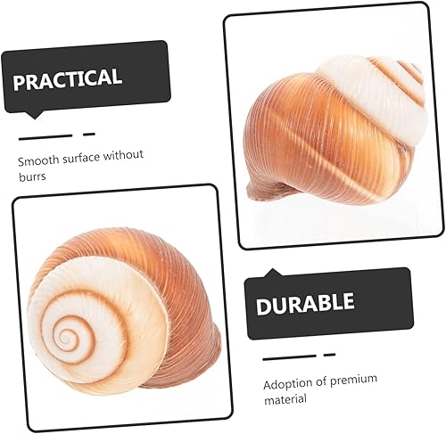 Miniatura 9 de 4 unidades de caracol gigante para Escargot Natural caracol Conchas de aislamiento térmico para cocinar 5 unids*4