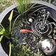 Snyvpra Schwimmende Fische, 2er Set Schwimmende Keramik-Koi-Fische – Realistische Goldfisch-Dekoration für Feengarten, Teichbrunnen, Miniteich Deko und Schwimmende Teichdeko