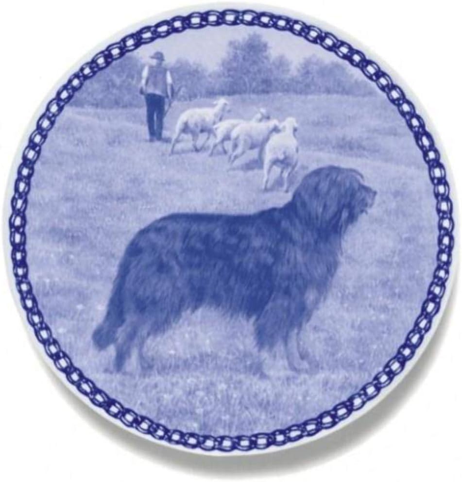 Portuguese Water Dog Porcelain Plate For all Dog Lovers Size 7.61 inches