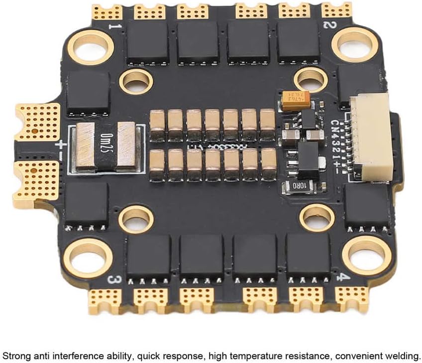 Miniatura 3 de INLIMA Accesorios para drones FPV RC Drone 4 en 1 Controlador electrónico de velocidad 4 en 1 45A ESC para PWM Hardware Drive Motor para FPV RC