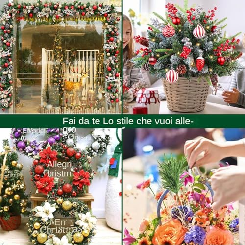 Branches de pin réalistes pour embellir votre décoration de table
