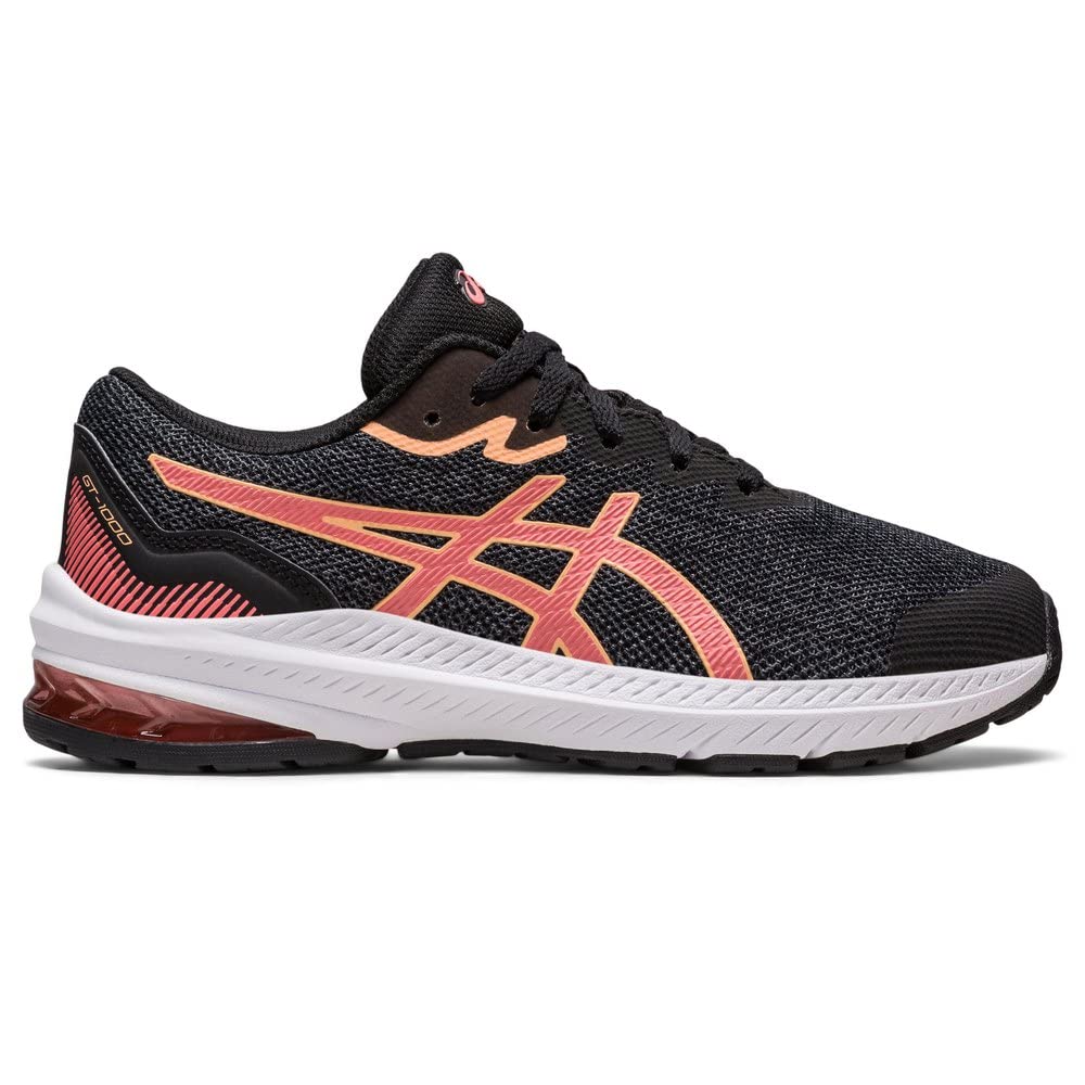 ASICS Scarpe GT-1000 11 GS Nero, Rosa