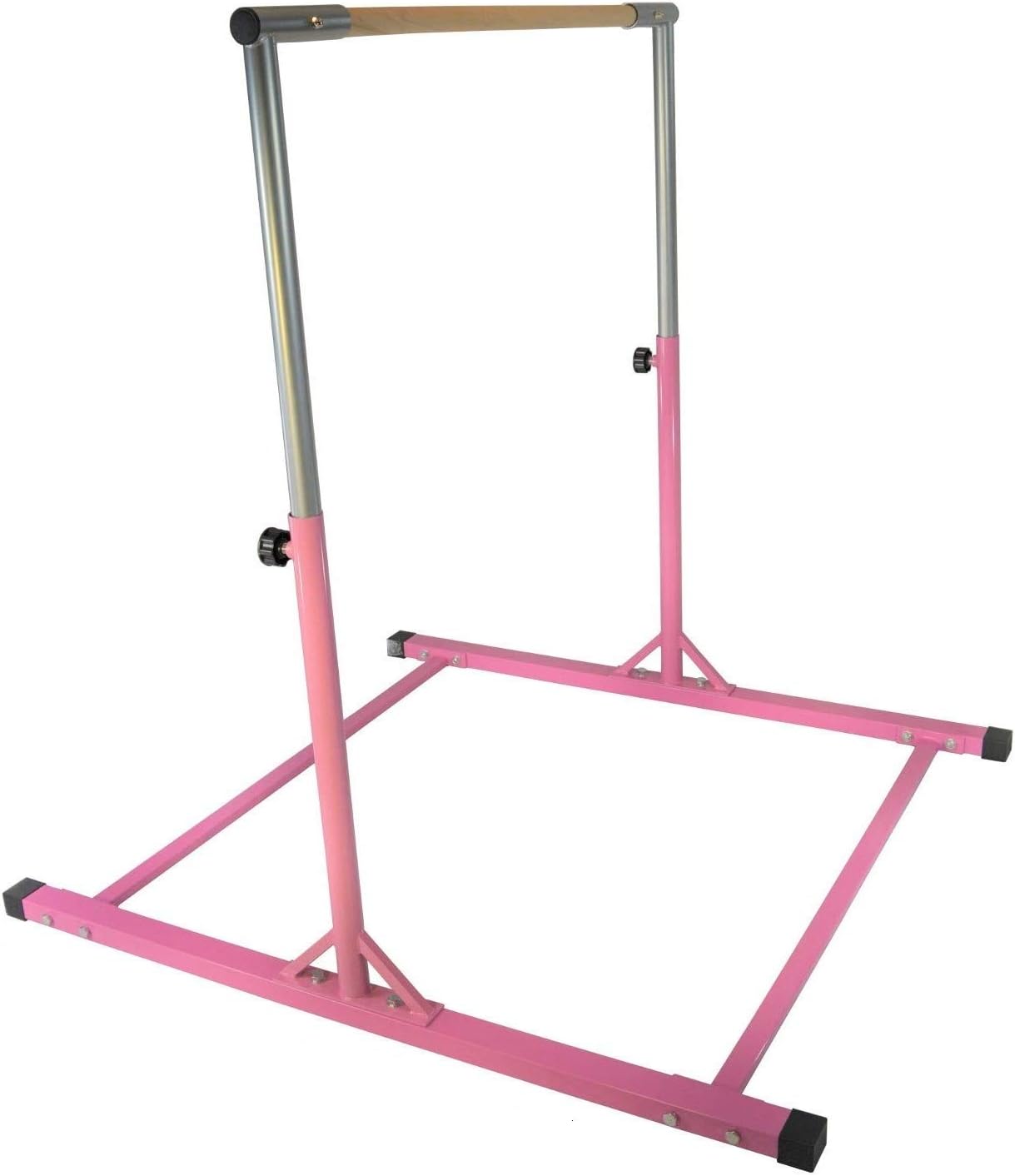 Professional Kip Bar Horizontal Gymnastics Junior Training Asymmetric Bar Height Adjustable Expandable 3 to 5 FT