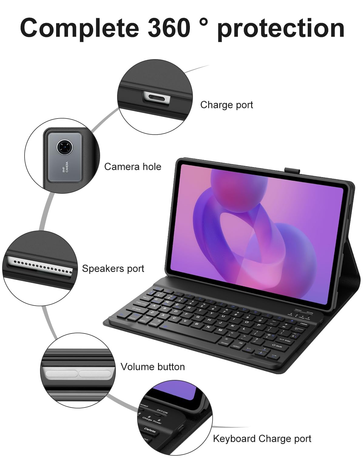 Amazon.com: Keyboard Case for Lenovo Idea Tab 11'' 2025, Magnetic