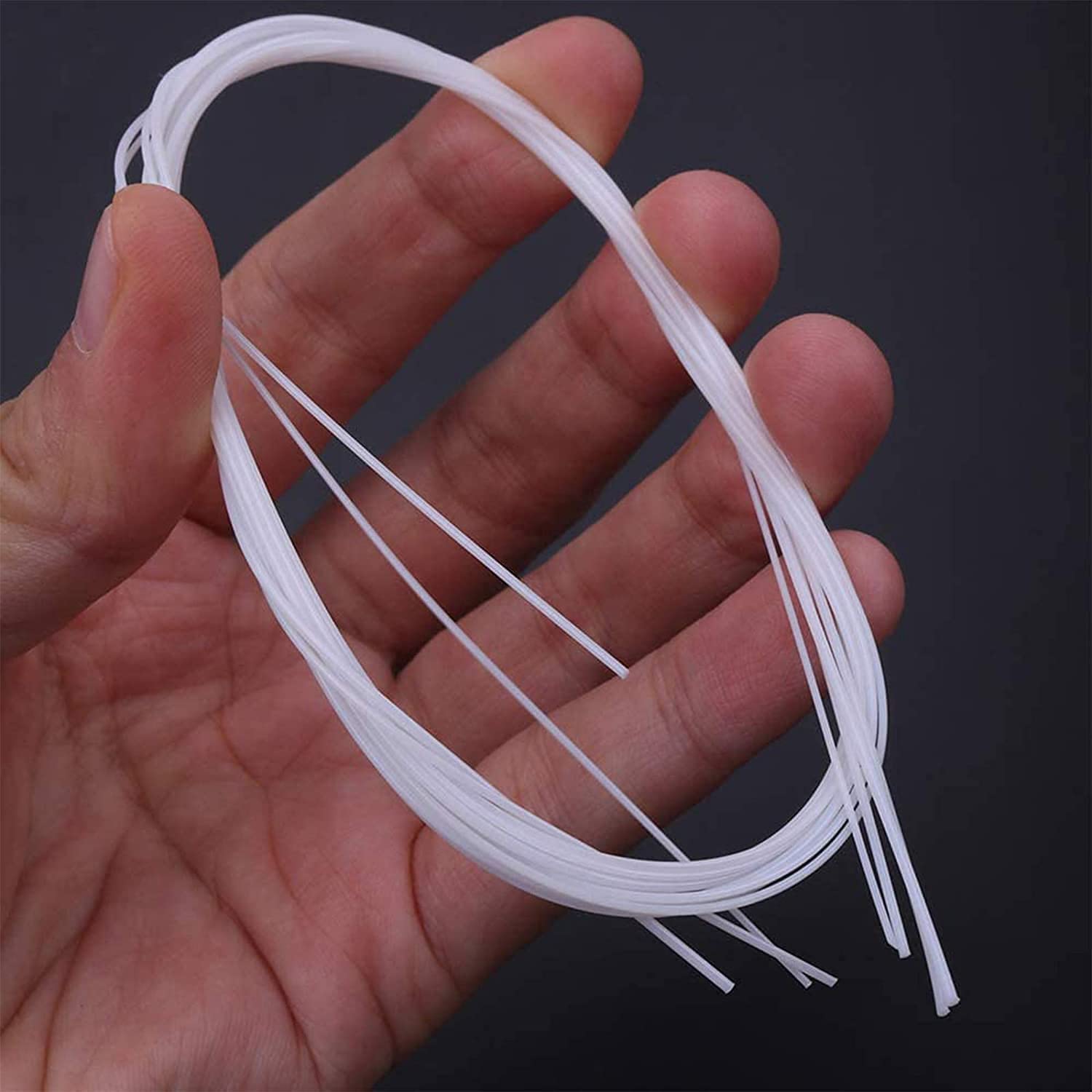 DEVICE OF URBAN INFOTECH Ukulele Strings Nylon Replacement Strings for Soprano, Concert, Tenor Ukulele (5 Sets, 10 Felt Picks) - Image 3 thumbnail