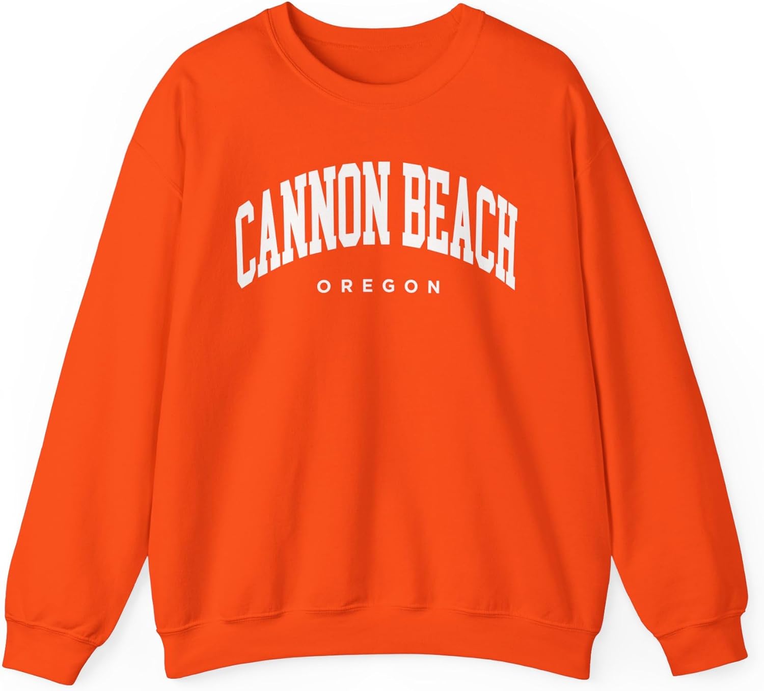 Cannon Beach Oregon Adult Unisex Crewneck Sweatshirt