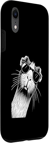 Miniatura 21 de iPhone 12 mini Cool Guinea Pig Wearing Sunglasses Guinea Pig Lover Case