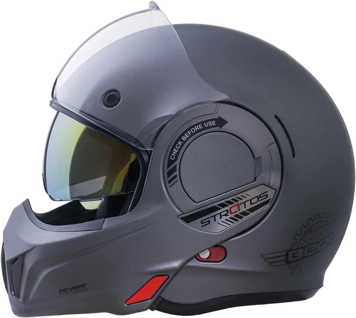 BEON Full Face Motorcycle Helmet DOT Approved
