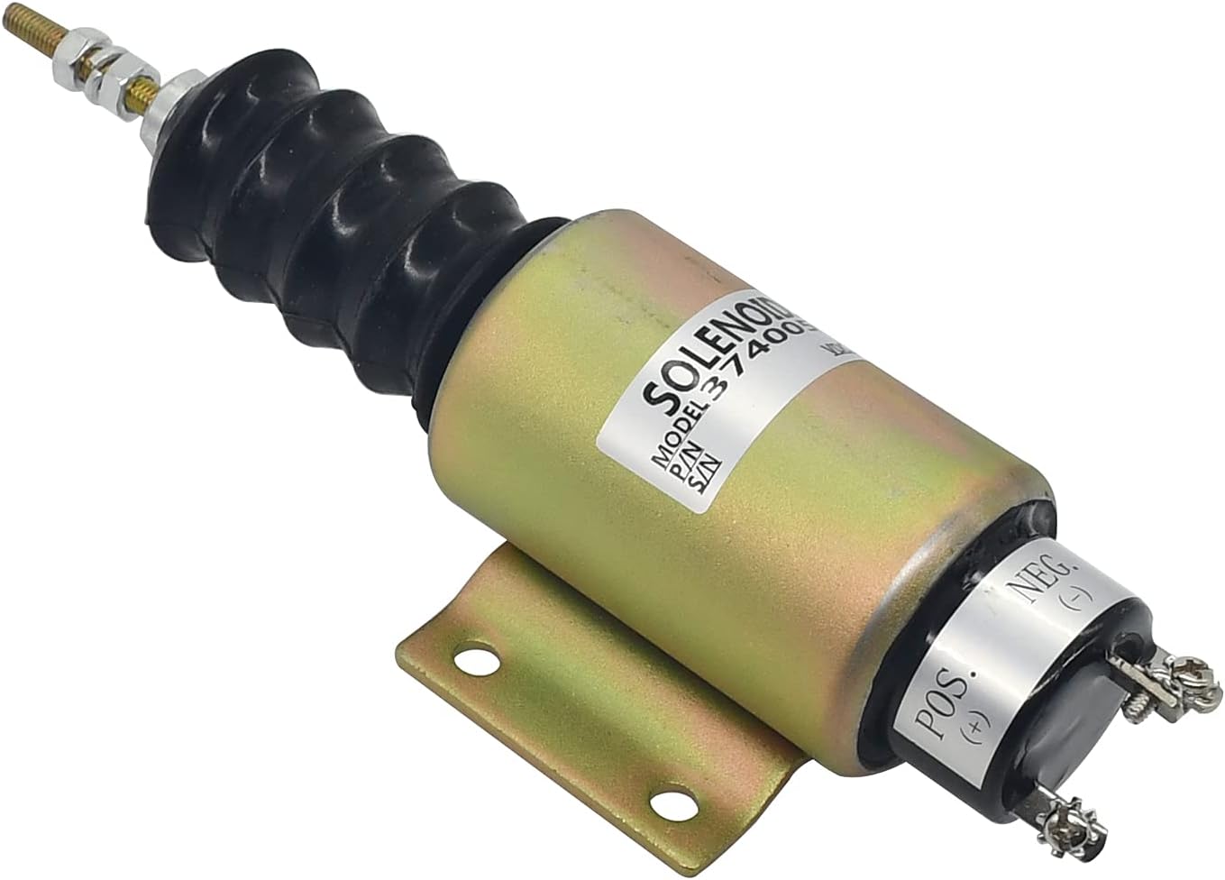 12V Throttle Solenoid 3740053 Compatible with JLG Boom Lift 45HA 40H 40H+6 Compatible with Trombetta Solenoid