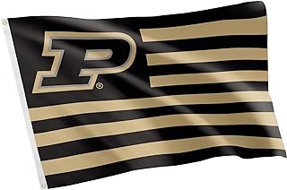 Desert Cactus Purdue University Indoor and Outdoor 100% Polyester University Flag Banner, 3x5 Feet Boilermakers (Nation)