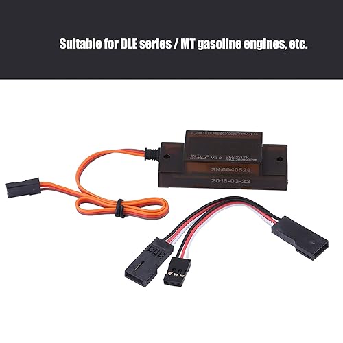 Miniatura 4 de Tacómetro de encendido RC Accesorio RC Encendido Mini Tacómetro V5.0 Medidor de revolución para motor de gasolina