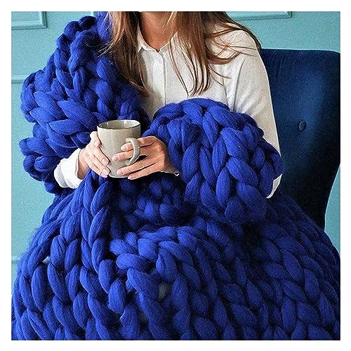 Couverture en tricot épais super chaude pour stopper le froid hivernal