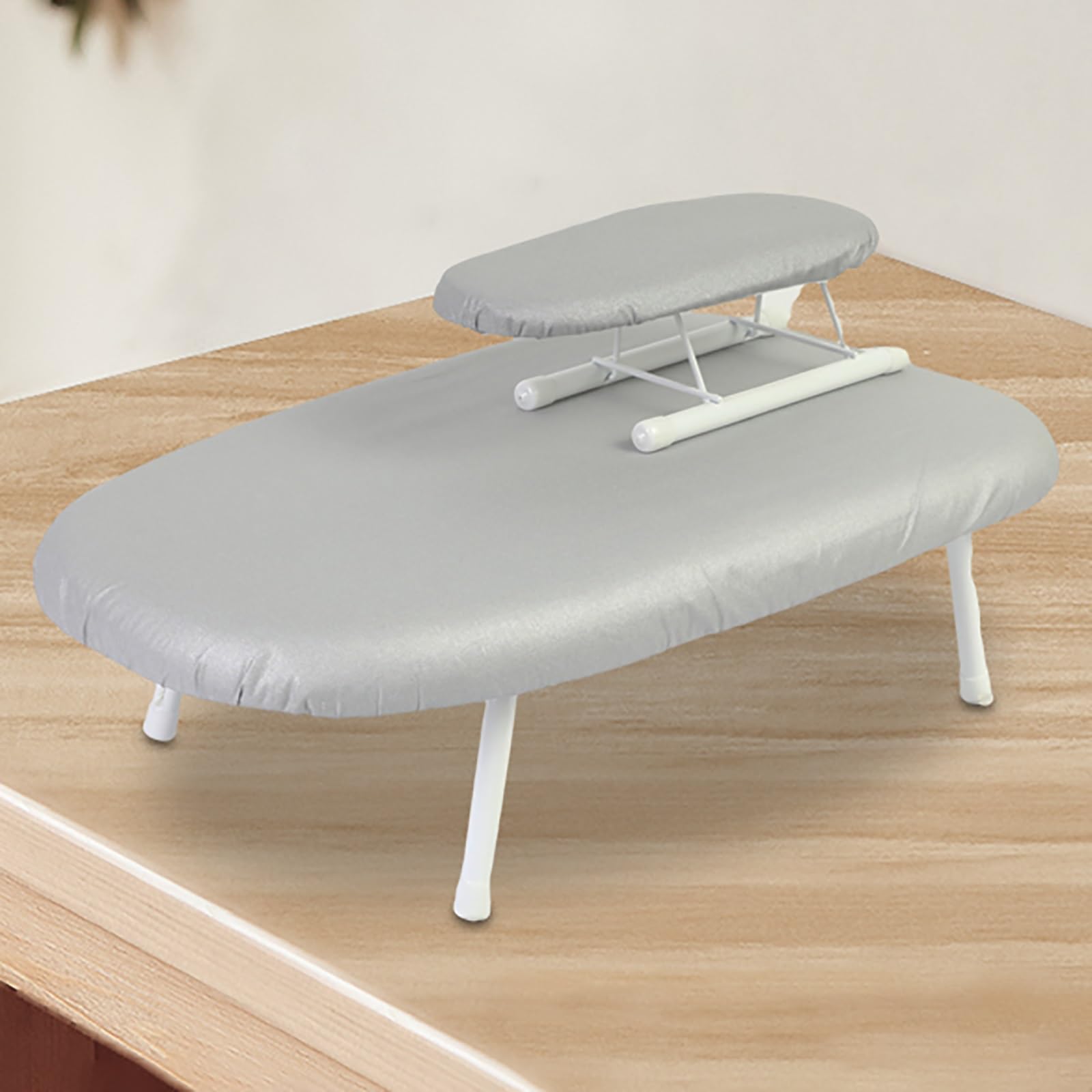 Tabla De Planchar De Mesa con Mini Tabla De Planchar con Funda: Ideal para Espacios PequeñOs, Mini Tabla De Planchar PortáTil para Costura, Sala De Manualidades, Hogar, Dormitorio, Viajes (Color : Gr