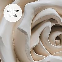 Vista 4 de AFZEVEB-3D Rose Flower Wallpaper Large Floral Wall murals for Bedroom 114"x74"(Not Peel and Stick)