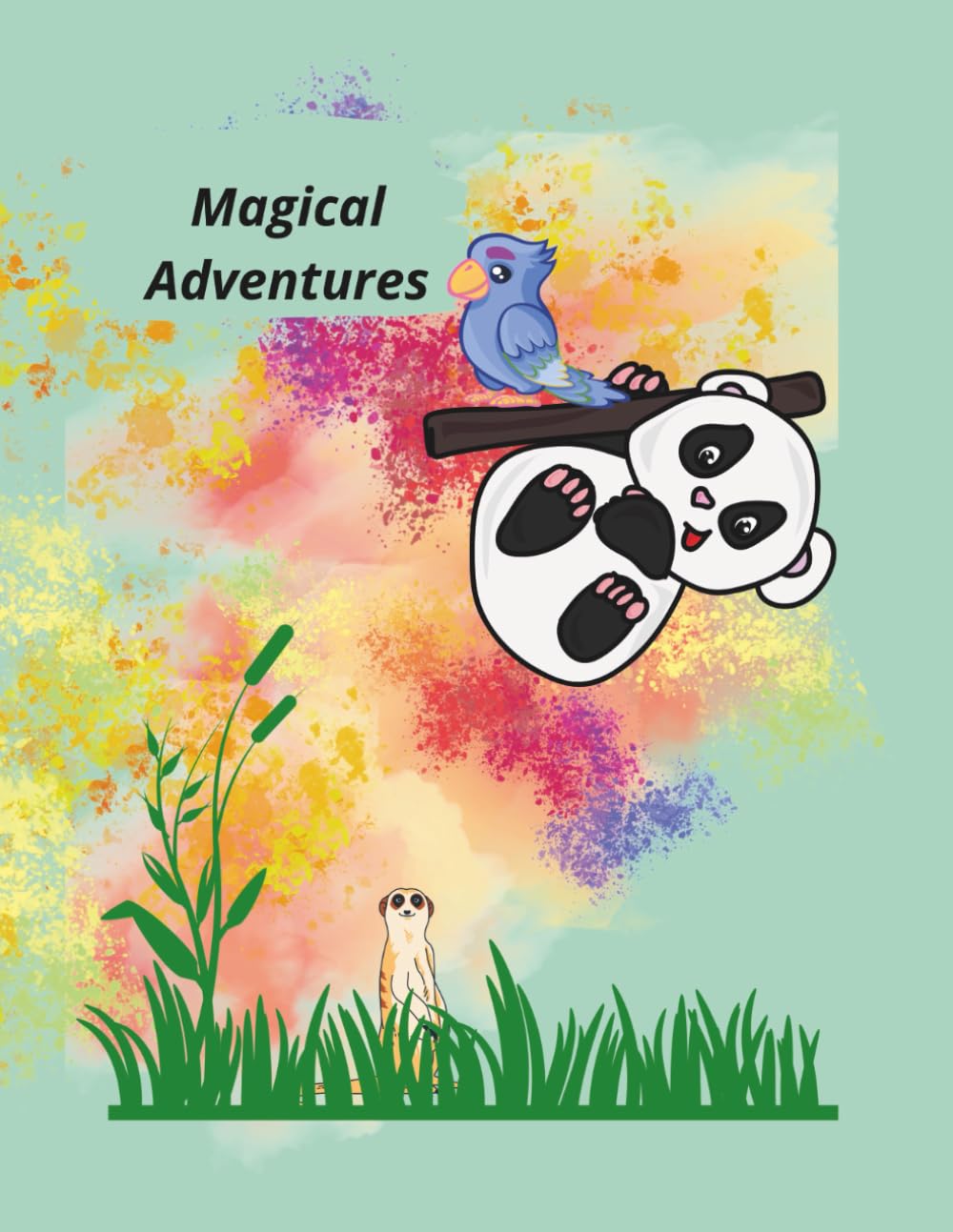 Magical Adventures Coloring Book Kids Ages 4-10: storybook with coloring, imagination and drawing book