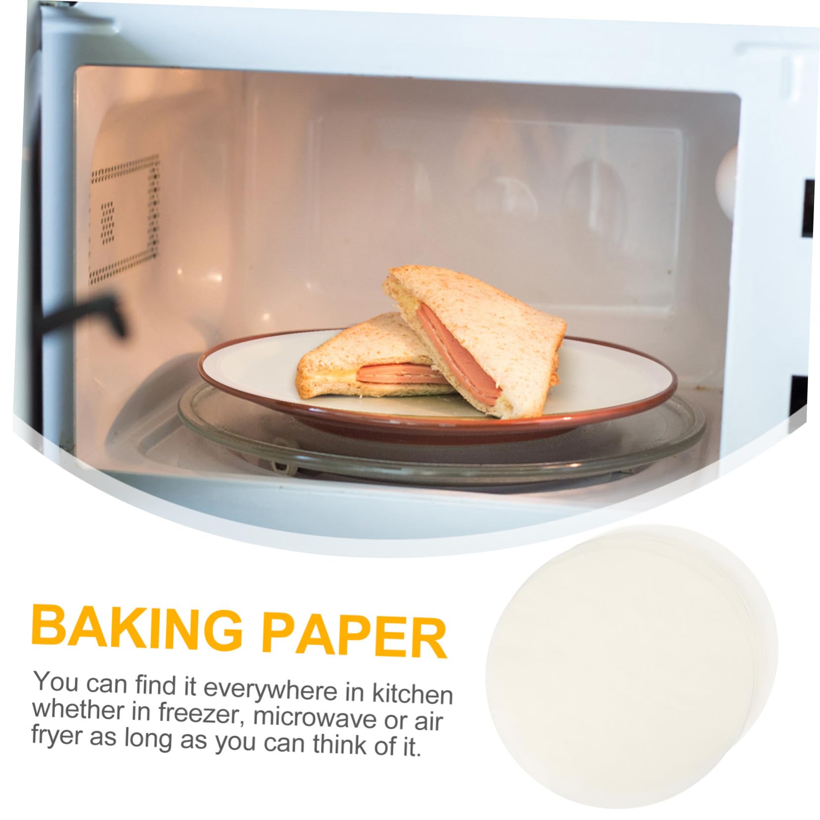 BESTYASH 500piezas Papel de Silicona Antiadherente para Cocina de Papel para Hornear Pasteles para Bandejas de Horno y Hornear Casa