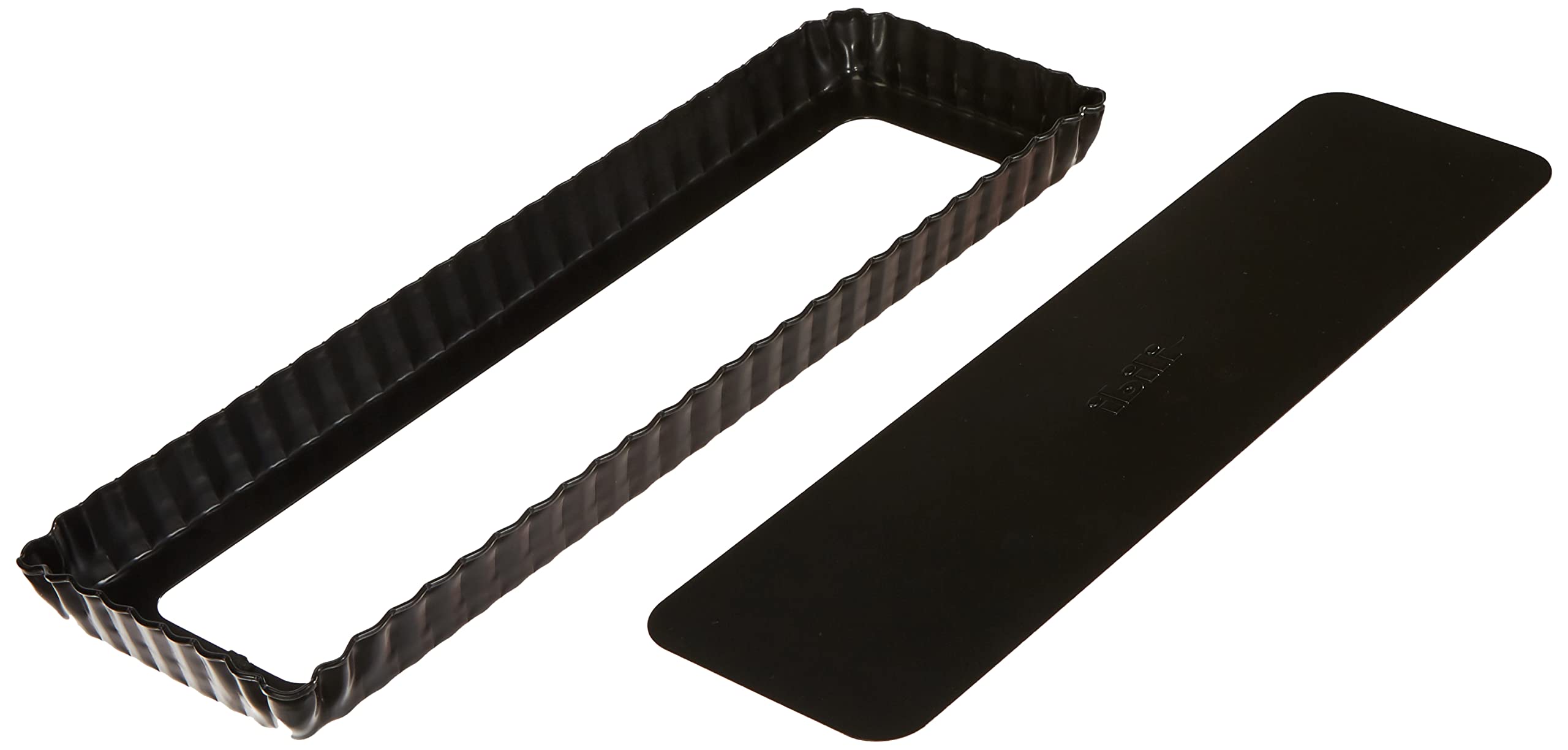 Moule Rectangulaire Ibili 36x13 Cm | Fond Amovible | Antiadhésif | Pour Four Et Lave-Vaisselle