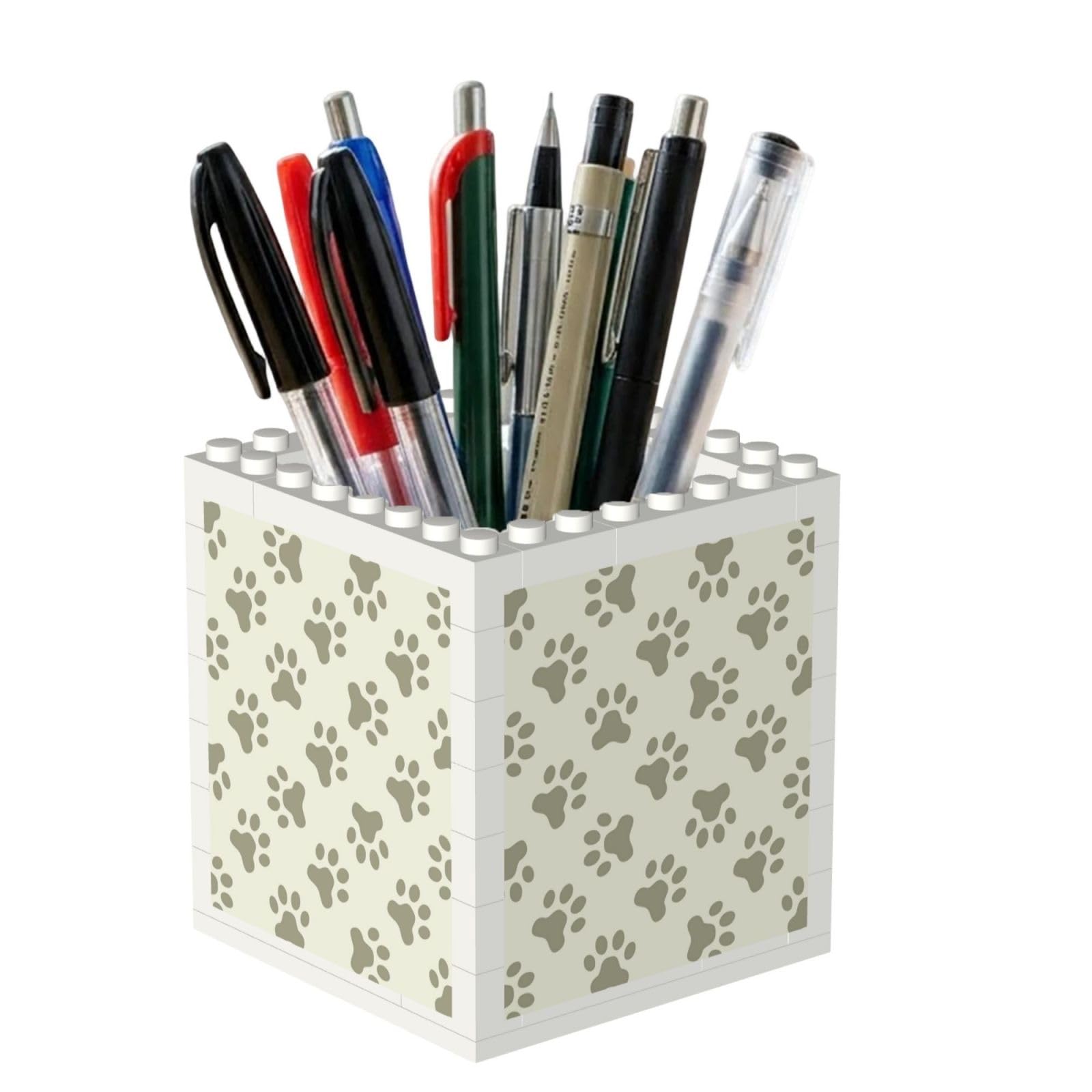 Poadnly Dog Paws, Pen Pot Pencil Holder for Office Home School, Compact Desk Organiser for Office Stationery
