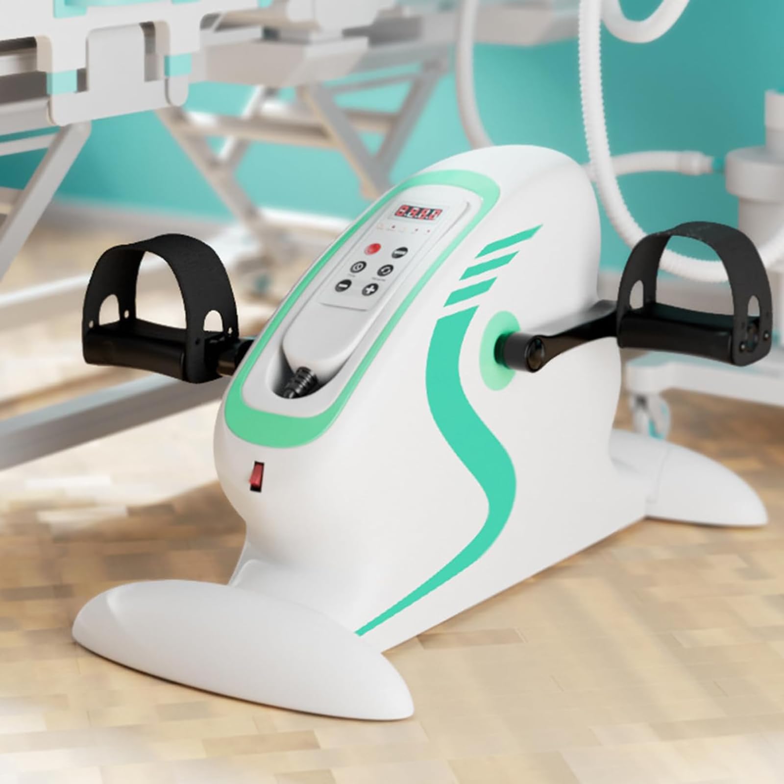Electric Exercise Bikes, Bicycle Cycling Rehab Equipment, Forward and Reverse Movement/Time/Distance/Speed/Calories,
