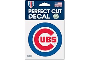 Chicago Cubs Official MLB 4" x 4" Decal