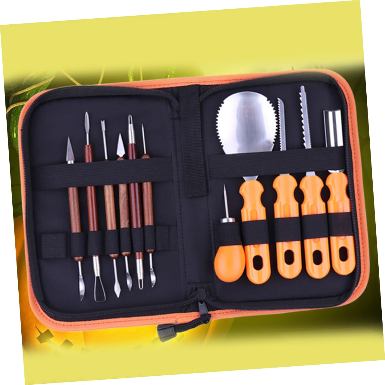 Alipis Pz strumenti di intaglio di Halloween Set di attrezzi per intagliare zucche taglia zucca strumenti per la rasatura della zucca da zucca kit per intagliare