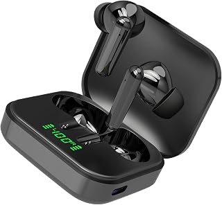 Generico Wireless Earbuds Noise Cancelling, Long Playtime Earbuds, Noise Cancelling In-Earphones, Built-in Microphone Ears, Sports Workout Earphones, Clear Calls Wireless Earphones, Noise Channel