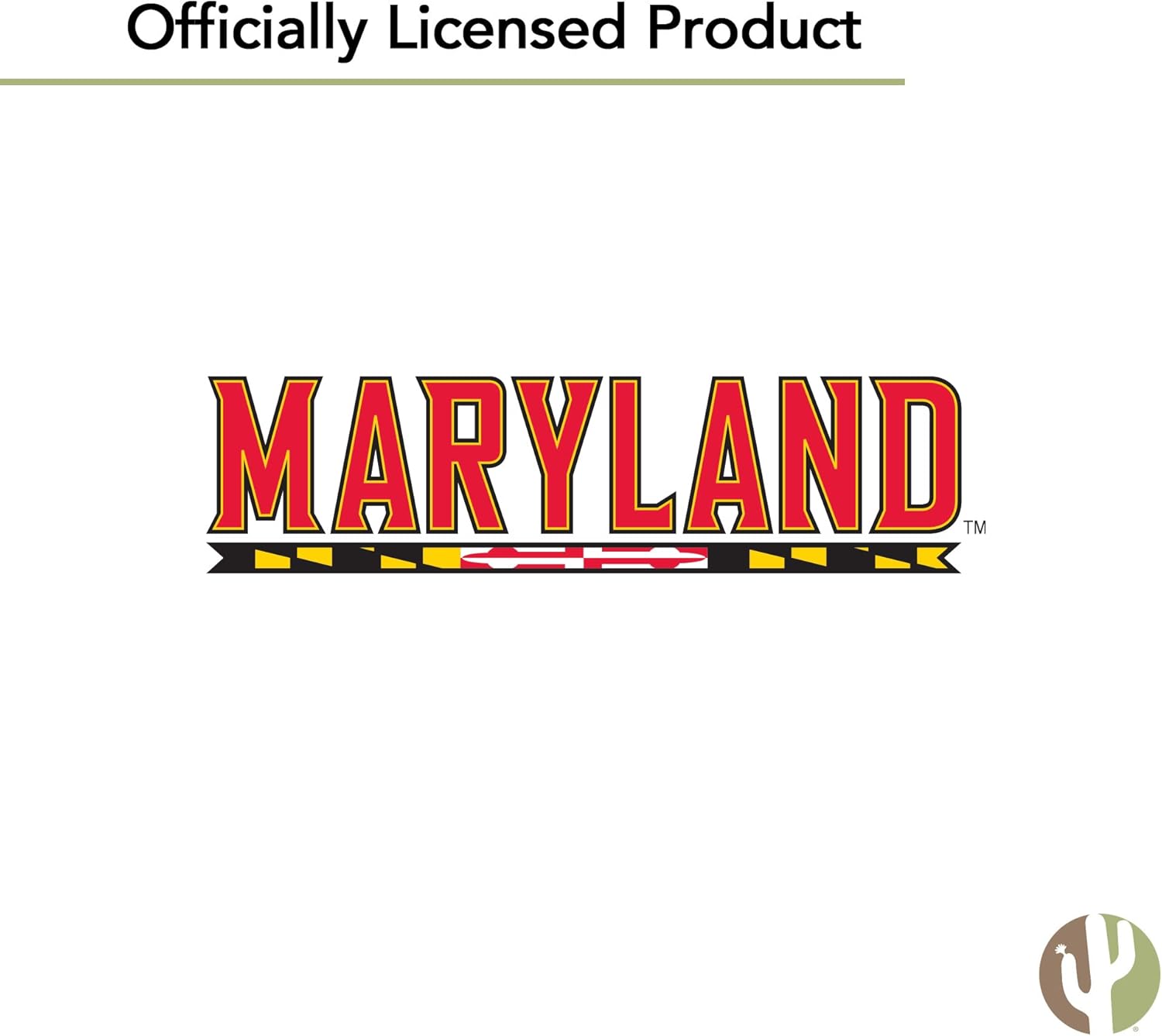 Desert Cactus University of Maryland UM Garden Flag – 19 x 12 inch Maryland Terrapins Banner, For Outdoor Display and Events (Design B) - Image 7