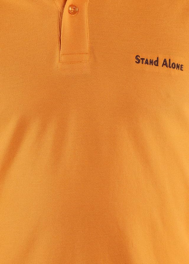Image of Men's Polo T-Shirt | Stand Alone | 100% Organic Cotton Polo Shirt | Side Slit | Anti-Pilling Biowash Fabric | Half Sleeve | Regular Fit | Premium Casual Wear